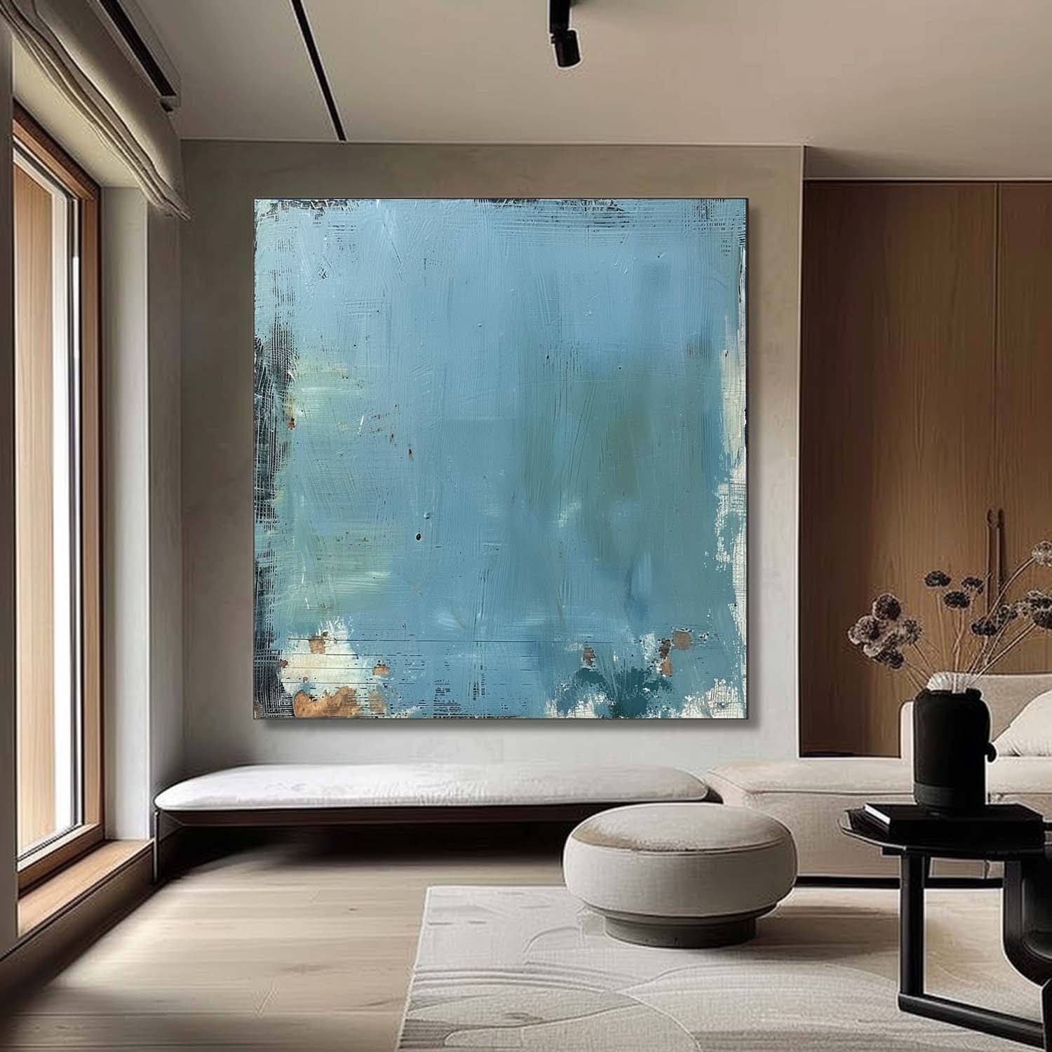 Abstract Expressionist Impasto Wall Art SR0039 - Viral Wall Art